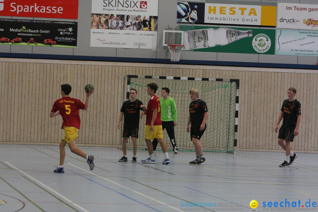 Handball Bodensee: HSC Radolfzell vs. TV Ueberlingen: Radolfzell, 20.10.13