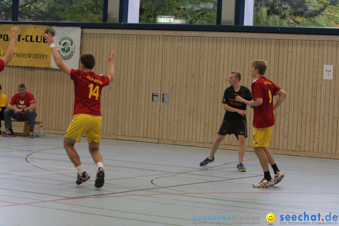 Handball Bodensee: HSC Radolfzell vs. TV Ueberlingen: Radolfzell, 20.10.13