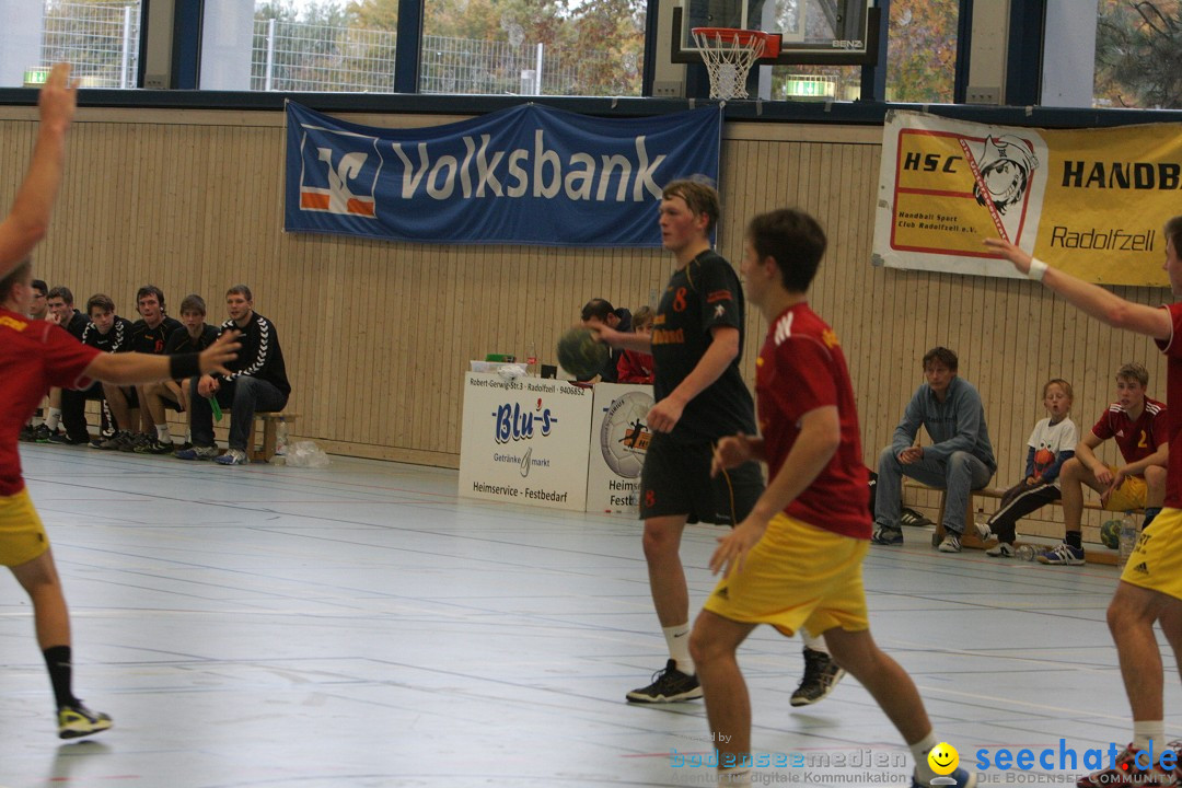 Handball Bodensee: HSC Radolfzell vs. TV Ueberlingen: Radolfzell, 20.10.13