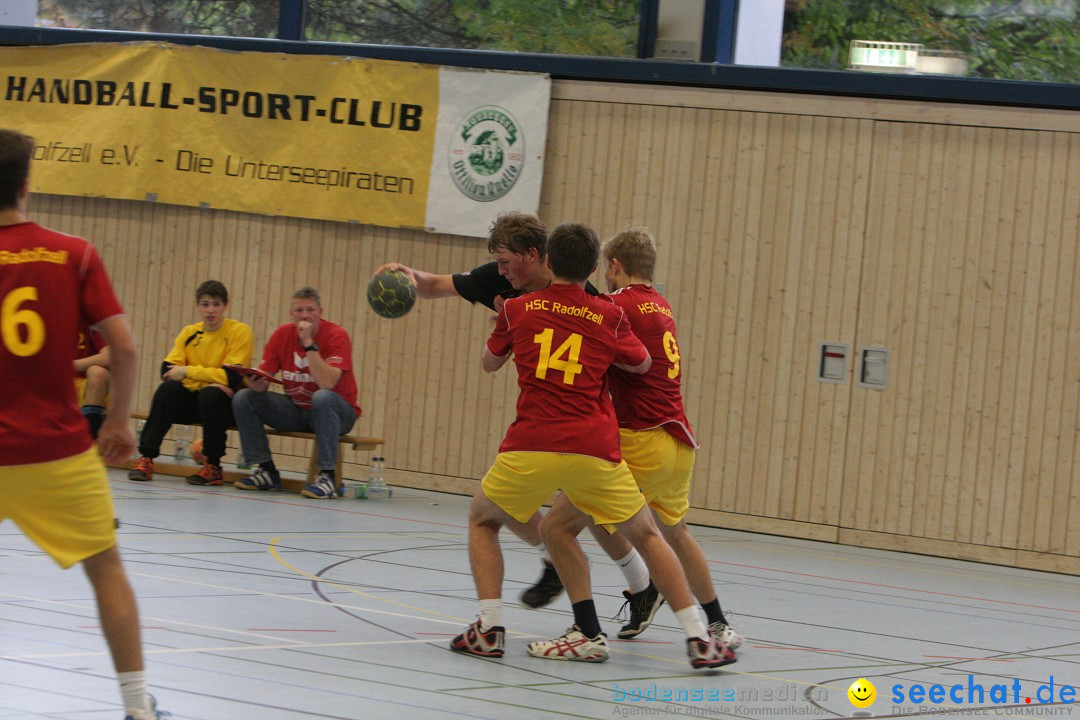 Handball Bodensee: HSC Radolfzell vs. TV Ueberlingen: Radolfzell, 20.10.13