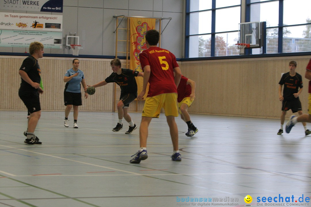 Handball Bodensee: HSC Radolfzell vs. TV Ueberlingen: Radolfzell, 20.10.13