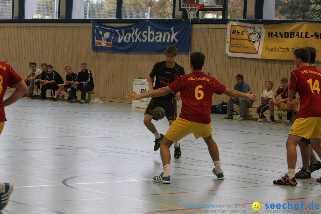 Handball Bodensee: HSC Radolfzell vs. TV Ueberlingen: Radolfzell, 20.10.13