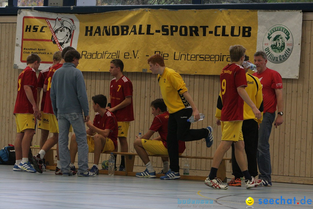 Handball Bodensee: HSC Radolfzell vs. TV Ueberlingen: Radolfzell, 20.10.13