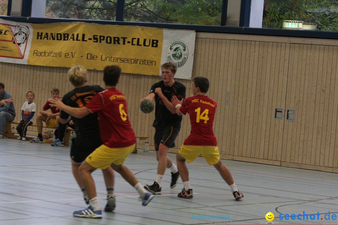 Handball Bodensee: HSC Radolfzell vs. TV Ueberlingen: Radolfzell, 20.10.13