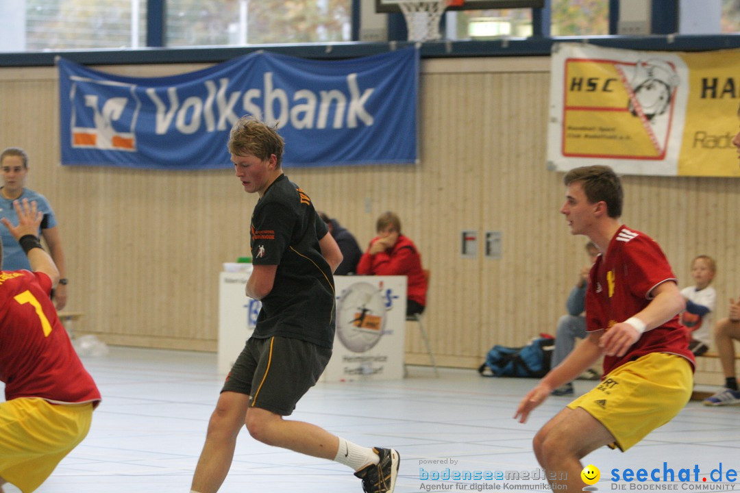 Handball Bodensee: HSC Radolfzell vs. TV Ueberlingen: Radolfzell, 20.10.13