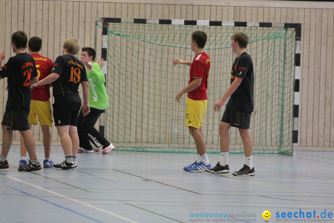 Handball Bodensee: HSC Radolfzell vs. TV Ueberlingen: Radolfzell, 20.10.13