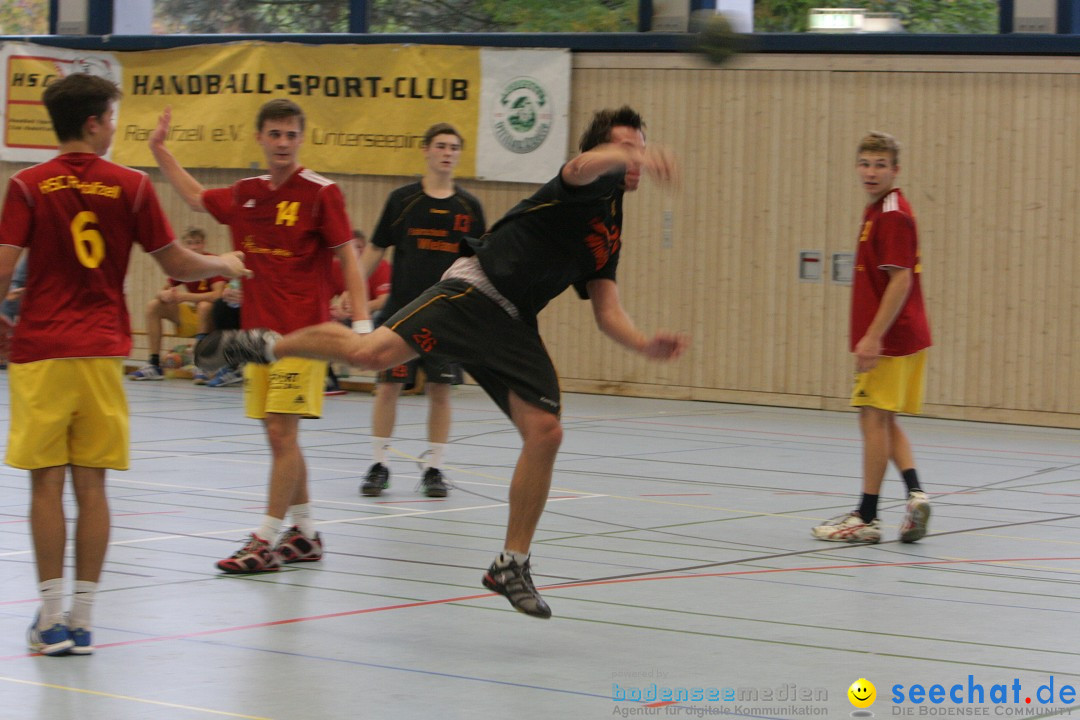 Handball Bodensee: HSC Radolfzell vs. TV Ueberlingen: Radolfzell, 20.10.13