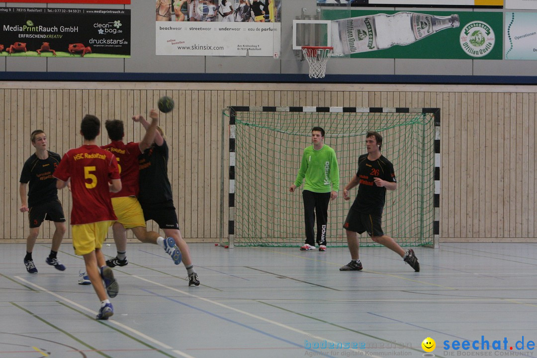 Handball Bodensee: HSC Radolfzell vs. TV Ueberlingen: Radolfzell, 20.10.13