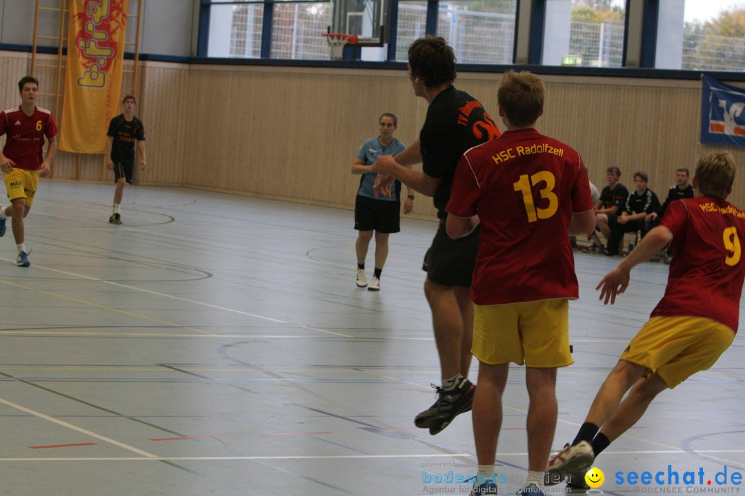 Handball Bodensee: HSC Radolfzell vs. TV Ueberlingen: Radolfzell, 20.10.13