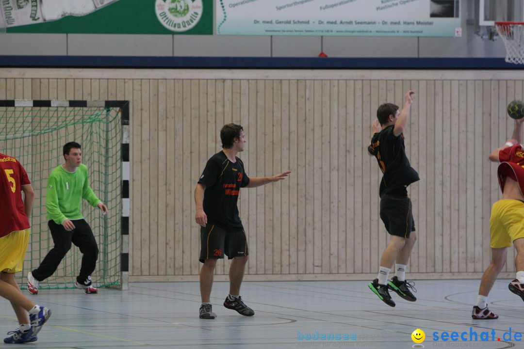 Handball Bodensee: HSC Radolfzell vs. TV Ueberlingen: Radolfzell, 20.10.13