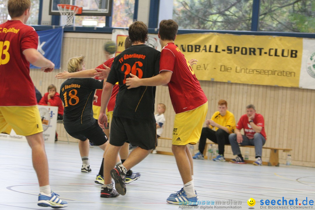 Handball Bodensee: HSC Radolfzell vs. TV Ueberlingen: Radolfzell, 20.10.13