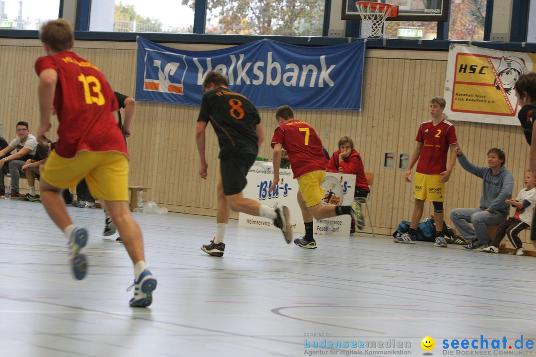 Handball Bodensee: HSC Radolfzell vs. TV Ueberlingen: Radolfzell, 20.10.13