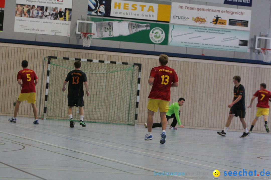 Handball Bodensee: HSC Radolfzell vs. TV Ueberlingen: Radolfzell, 20.10.13