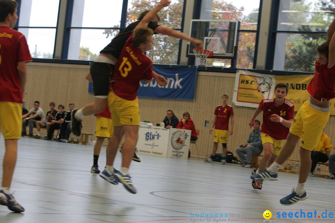 Handball Bodensee: HSC Radolfzell vs. TV Ueberlingen: Radolfzell, 20.10.13