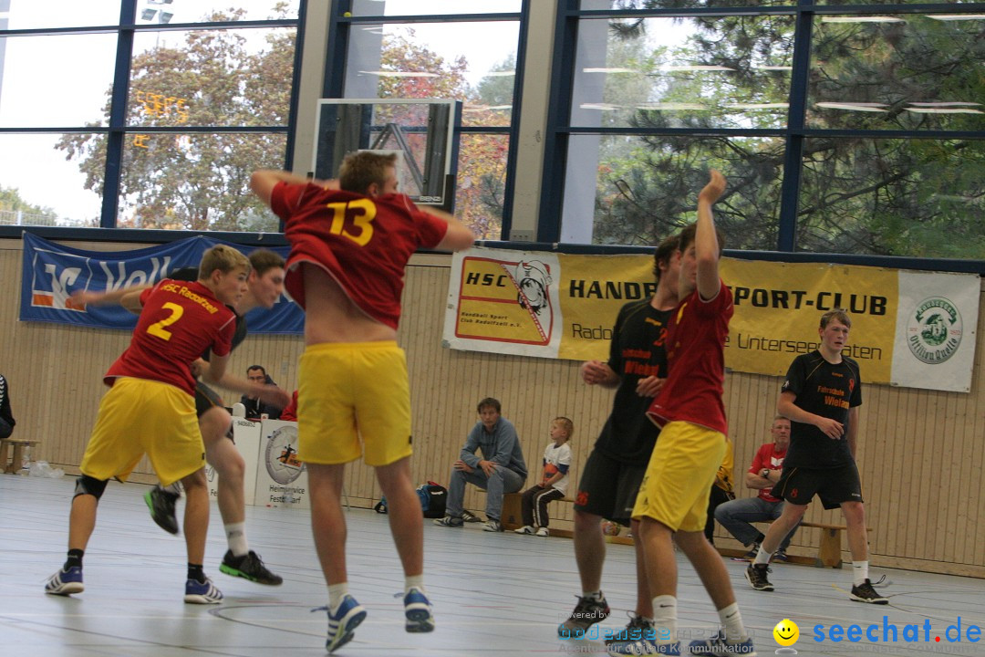 Handball Bodensee: HSC Radolfzell vs. TV Ueberlingen: Radolfzell, 20.10.13