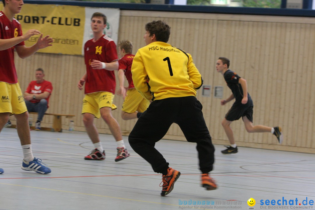 Handball Bodensee: HSC Radolfzell vs. TV Ueberlingen: Radolfzell, 20.10.13