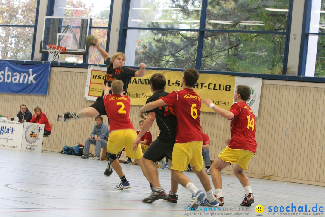 Handball Bodensee: HSC Radolfzell vs. TV Ueberlingen: Radolfzell, 20.10.13