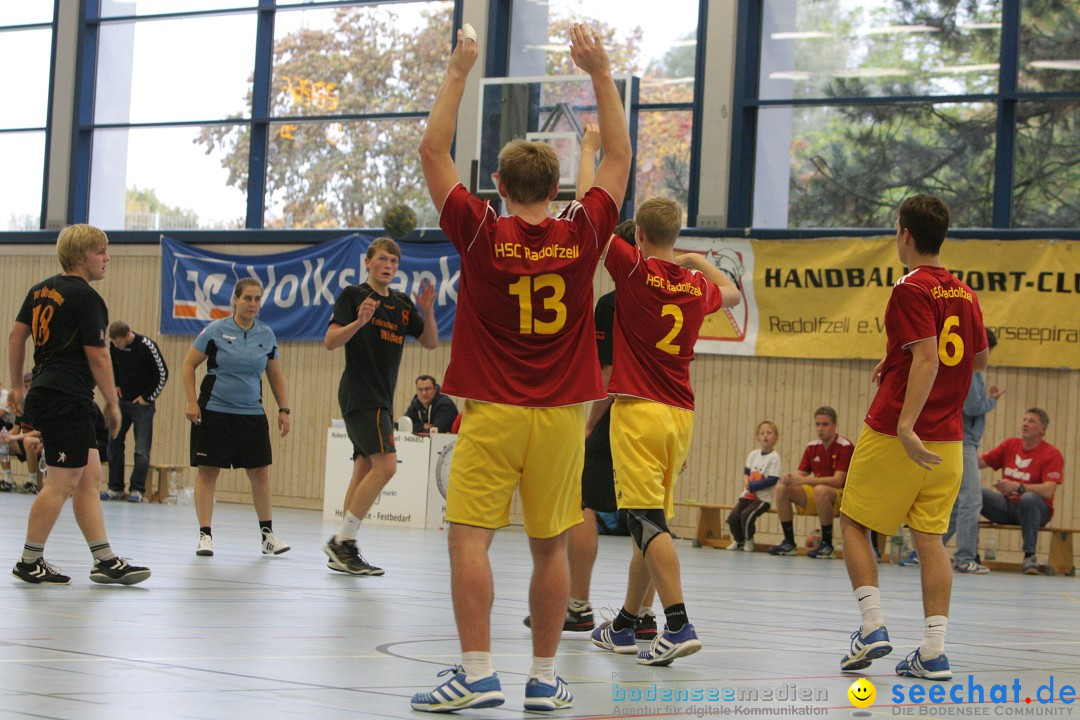 Handball Bodensee: HSC Radolfzell vs. TV Ueberlingen: Radolfzell, 20.10.13