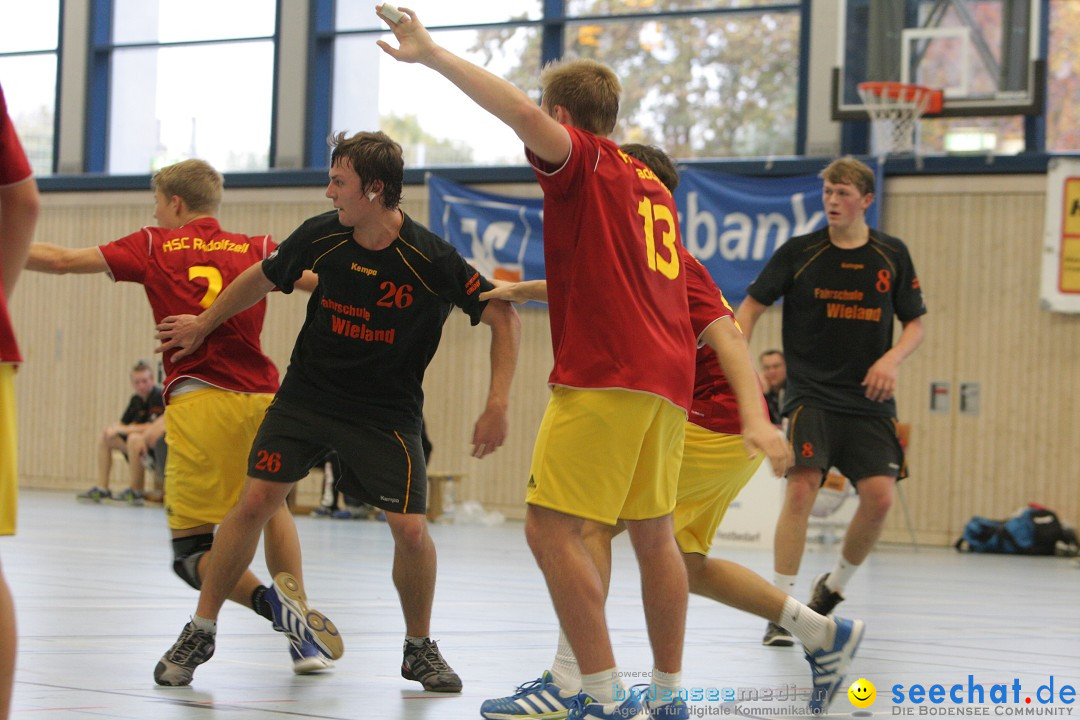 Handball Bodensee: HSC Radolfzell vs. TV Ueberlingen: Radolfzell, 20.10.13