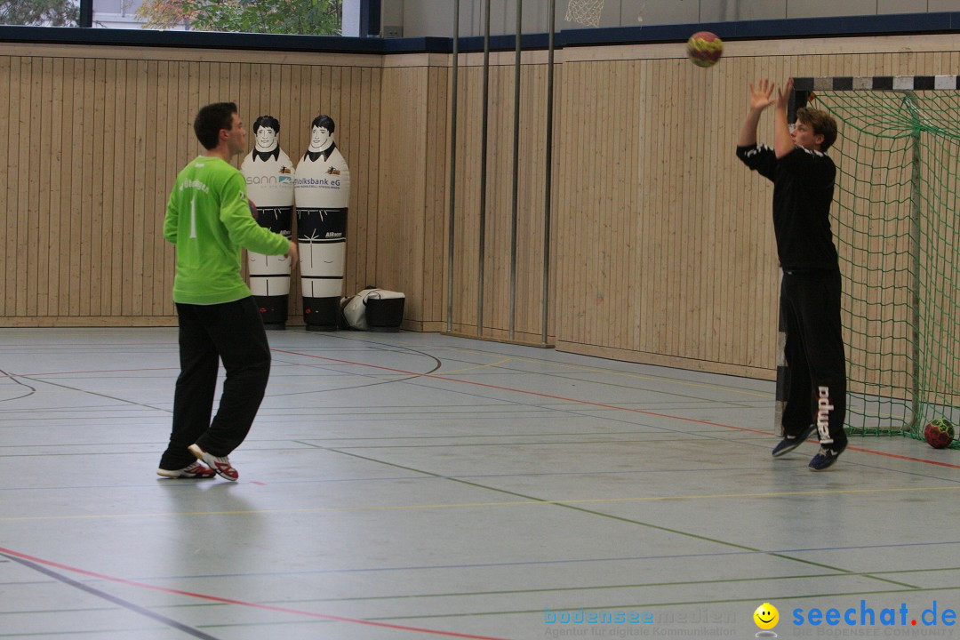 Handball Bodensee: HSC Radolfzell vs. TV Ueberlingen: Radolfzell, 20.10.13