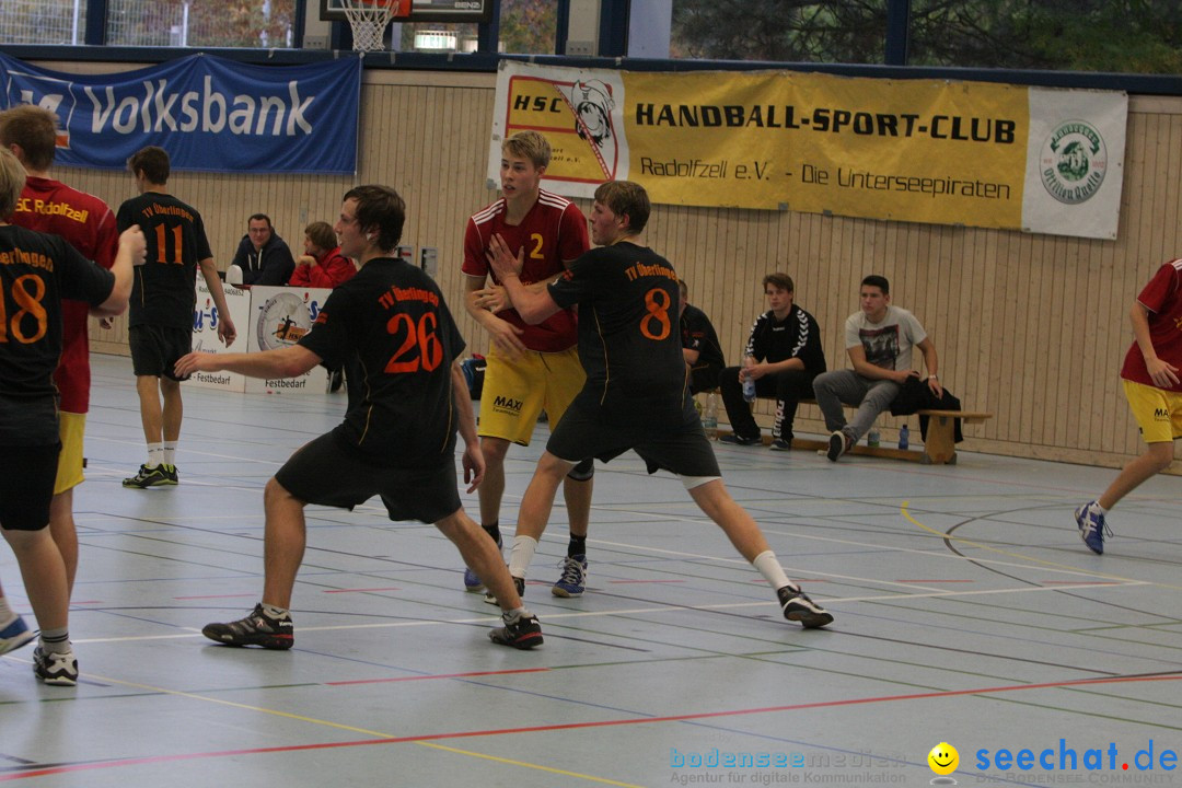 Handball Bodensee: HSC Radolfzell vs. TV Ueberlingen: Radolfzell, 20.10.13