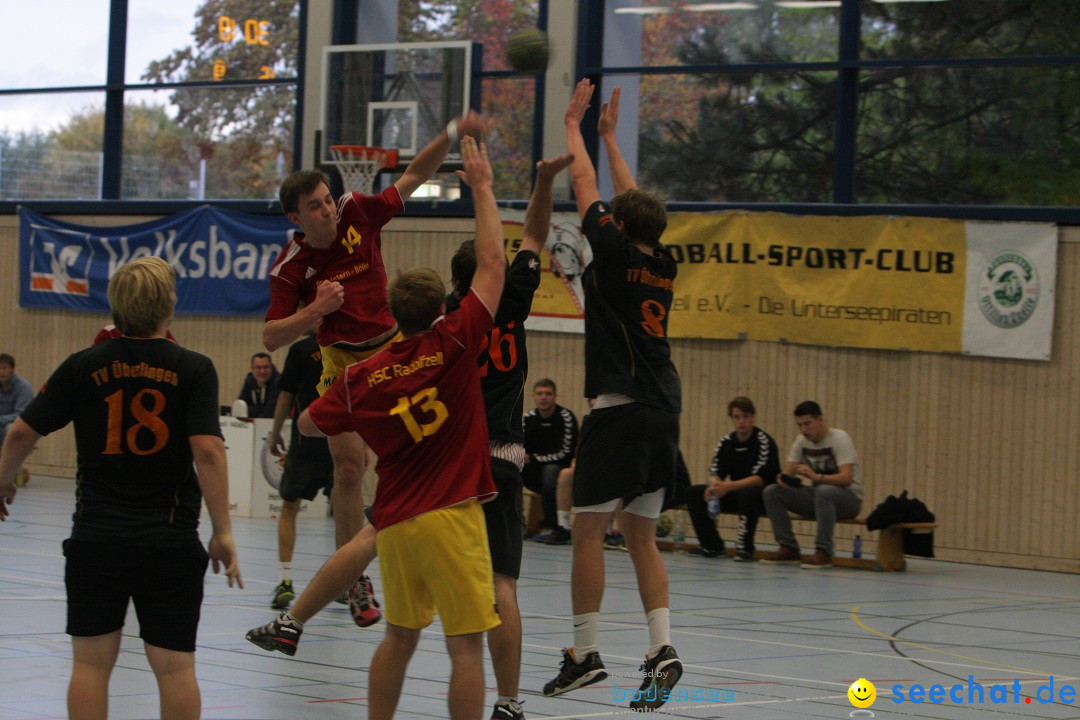 Handball Bodensee: HSC Radolfzell vs. TV Ueberlingen: Radolfzell, 20.10.13