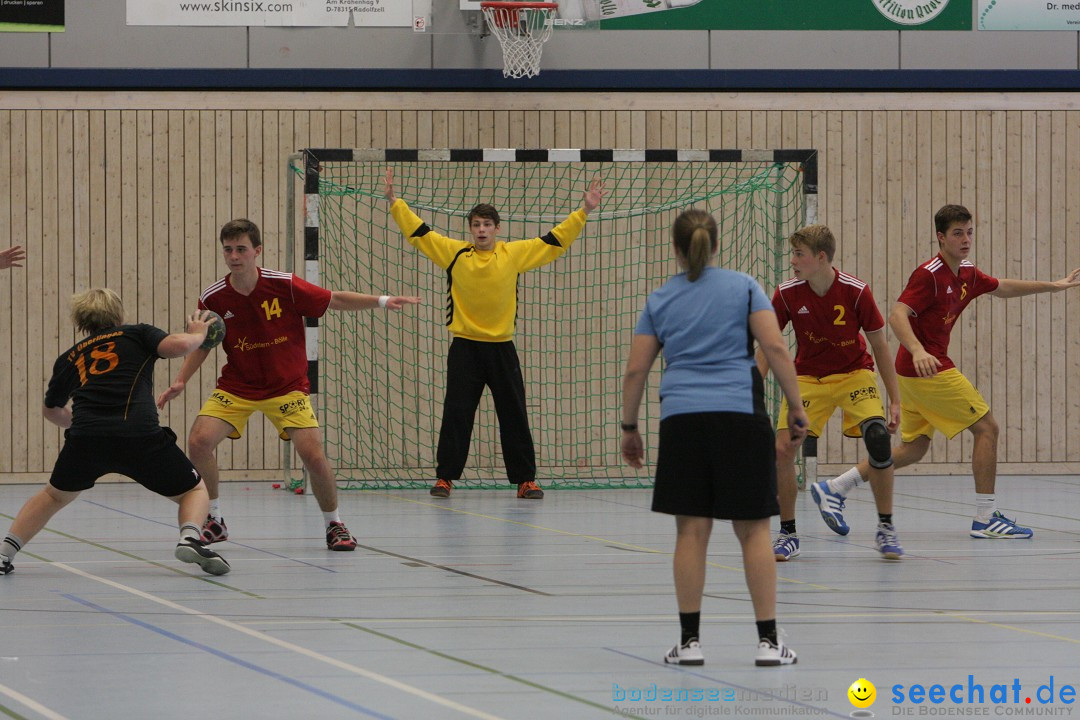 Handball Bodensee: HSC Radolfzell vs. TV Ueberlingen: Radolfzell, 20.10.13