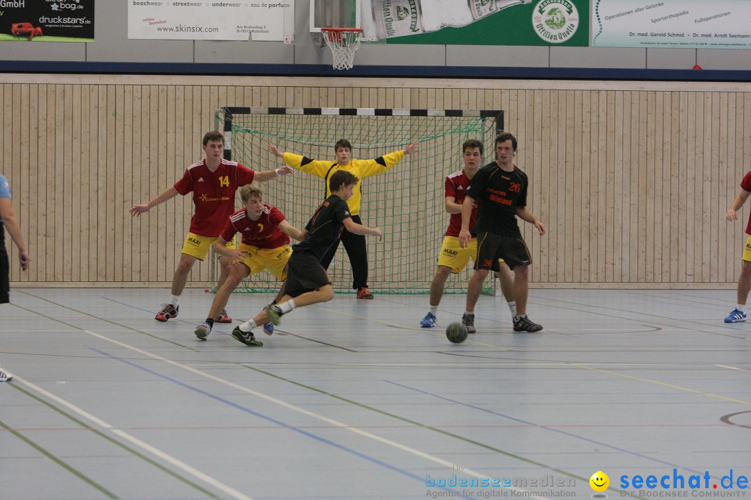 Handball Bodensee: HSC Radolfzell vs. TV Ueberlingen: Radolfzell, 20.10.13