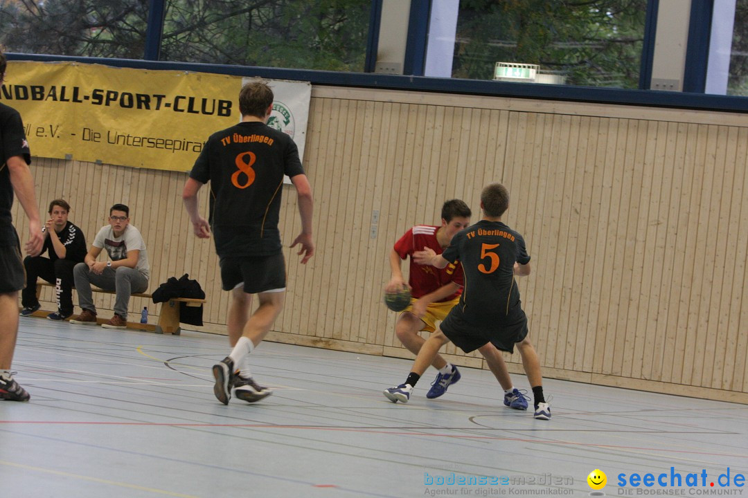 Handball Bodensee: HSC Radolfzell vs. TV Ueberlingen: Radolfzell, 20.10.13