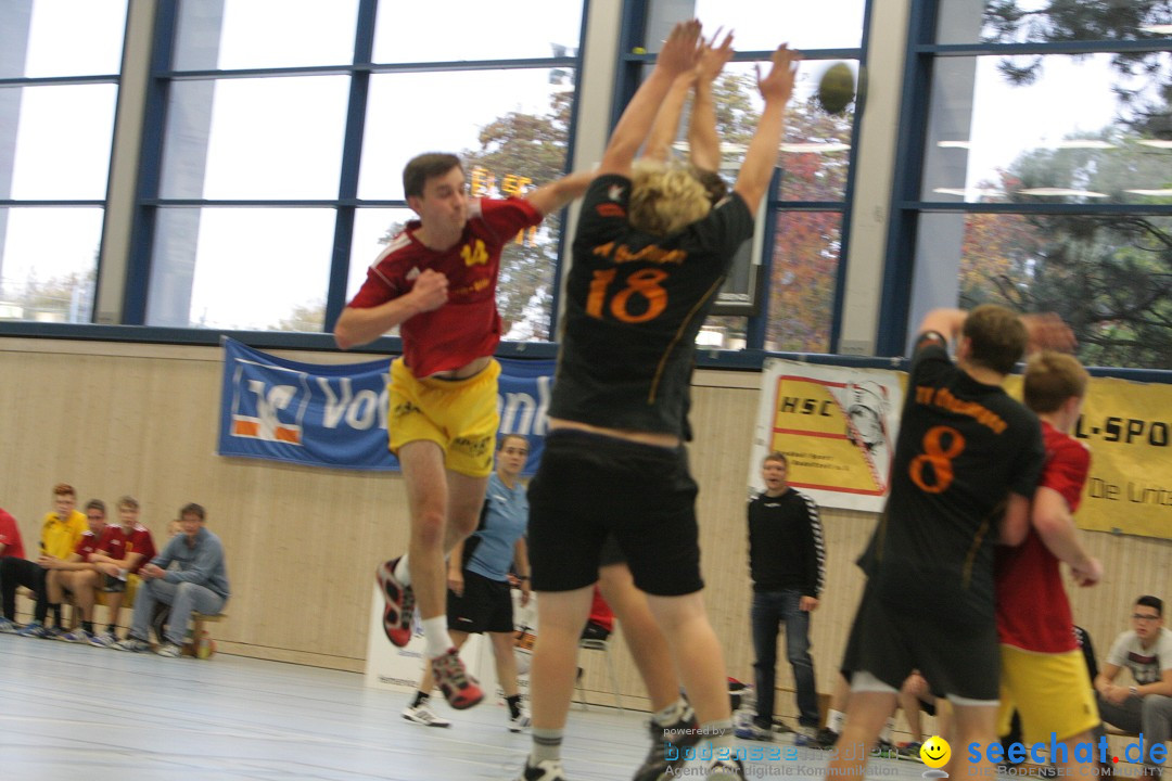 Handball Bodensee: HSC Radolfzell vs. TV Ueberlingen: Radolfzell, 20.10.13