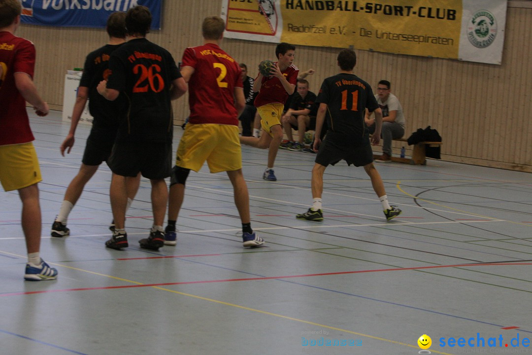 Handball Bodensee: HSC Radolfzell vs. TV Ueberlingen: Radolfzell, 20.10.13