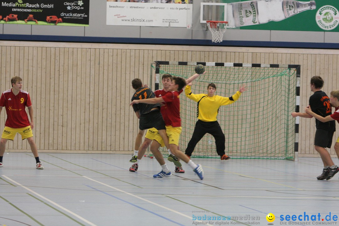 Handball Bodensee: HSC Radolfzell vs. TV Ueberlingen: Radolfzell, 20.10.13