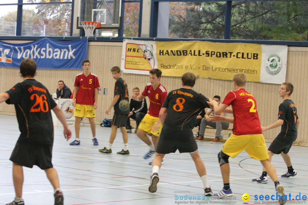 Handball Bodensee: HSC Radolfzell vs. TV Ueberlingen: Radolfzell, 20.10.13