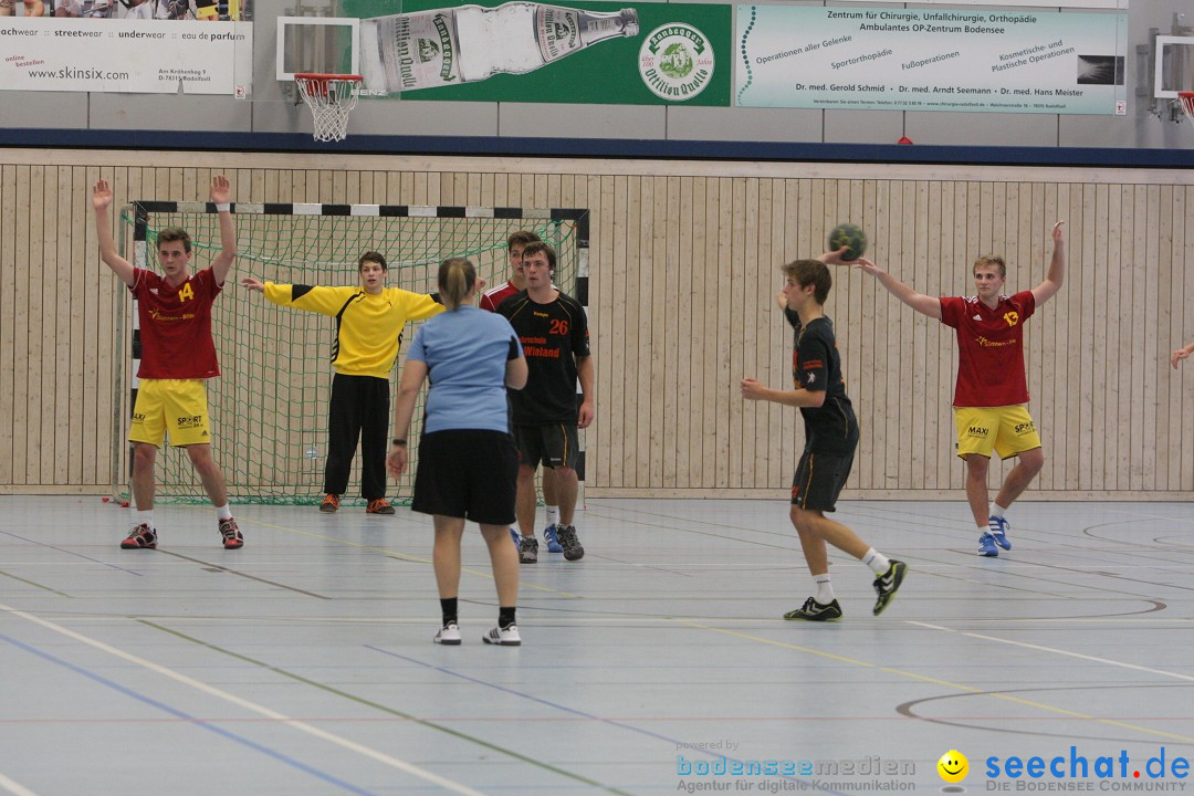 Handball Bodensee: HSC Radolfzell vs. TV Ueberlingen: Radolfzell, 20.10.13