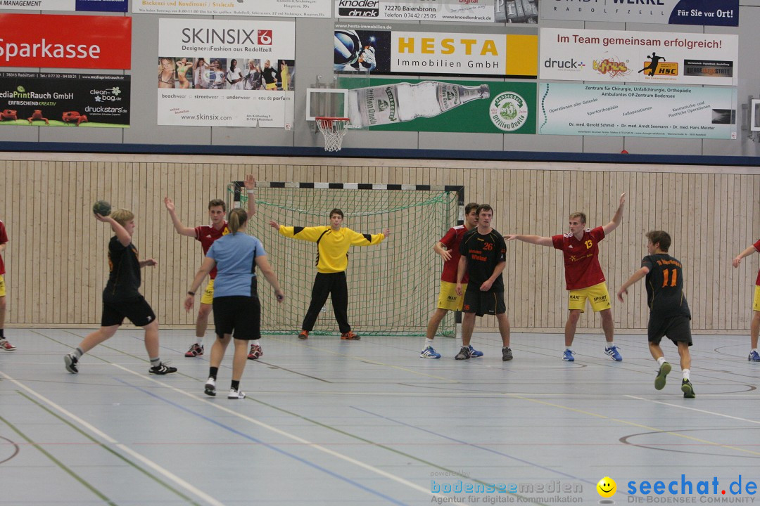 Handball Bodensee: HSC Radolfzell vs. TV Ueberlingen: Radolfzell, 20.10.13