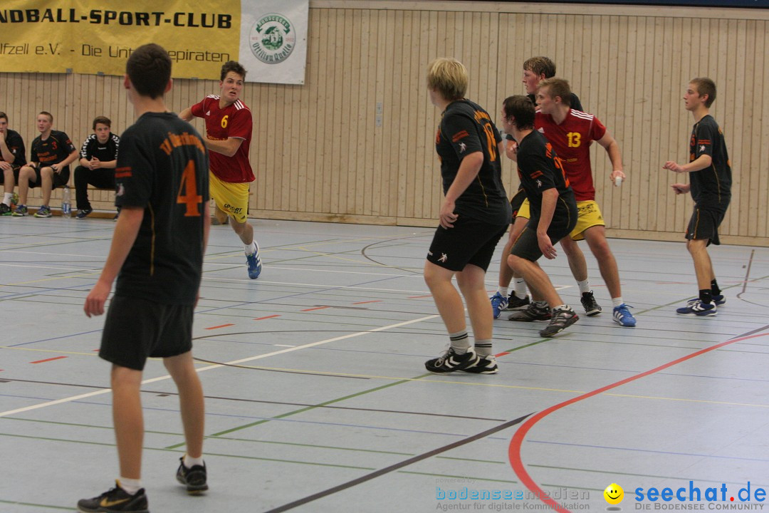 Handball Bodensee: HSC Radolfzell vs. TV Ueberlingen: Radolfzell, 20.10.13