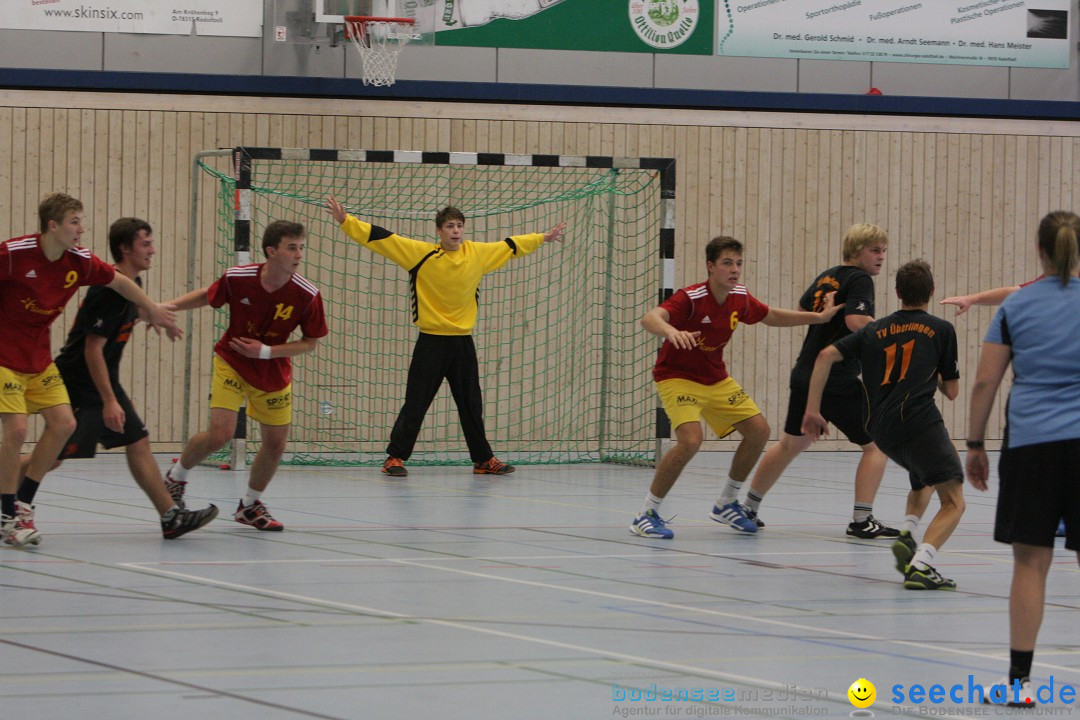 Handball Bodensee: HSC Radolfzell vs. TV Ueberlingen: Radolfzell, 20.10.13