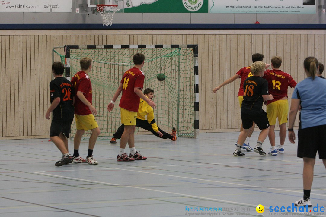 Handball Bodensee: HSC Radolfzell vs. TV Ueberlingen: Radolfzell, 20.10.13