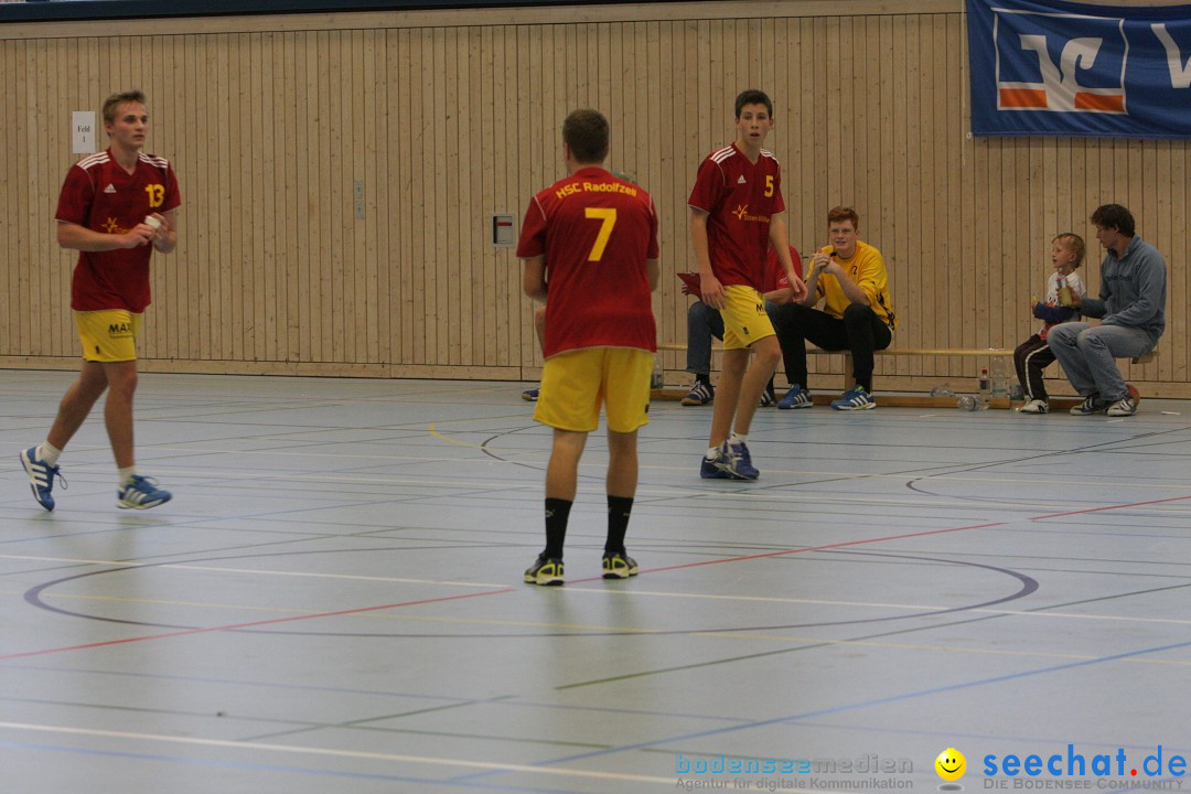 Handball Bodensee: HSC Radolfzell vs. TV Ueberlingen: Radolfzell, 20.10.13