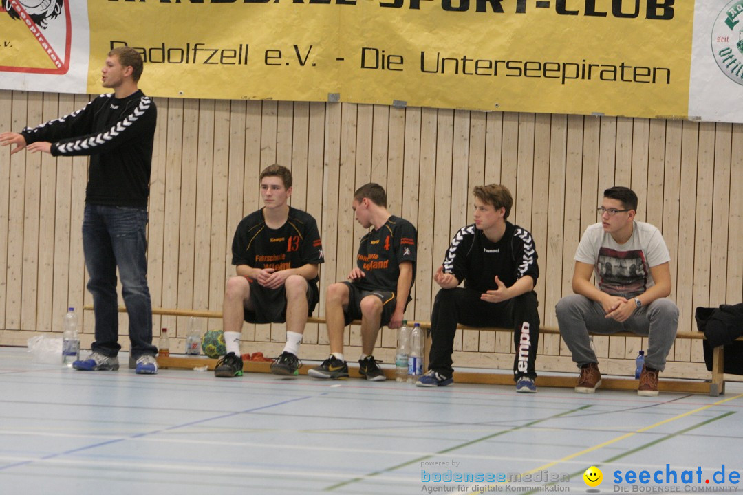 Handball Bodensee: HSC Radolfzell vs. TV Ueberlingen: Radolfzell, 20.10.13