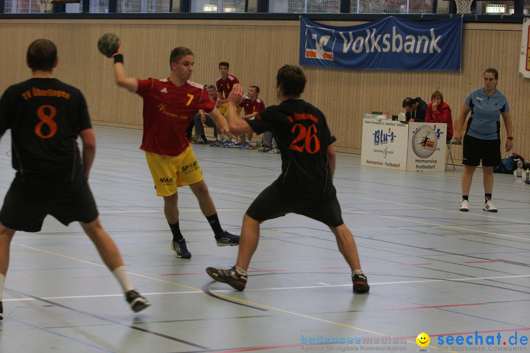 Handball Bodensee: HSC Radolfzell vs. TV Ueberlingen: Radolfzell, 20.10.13