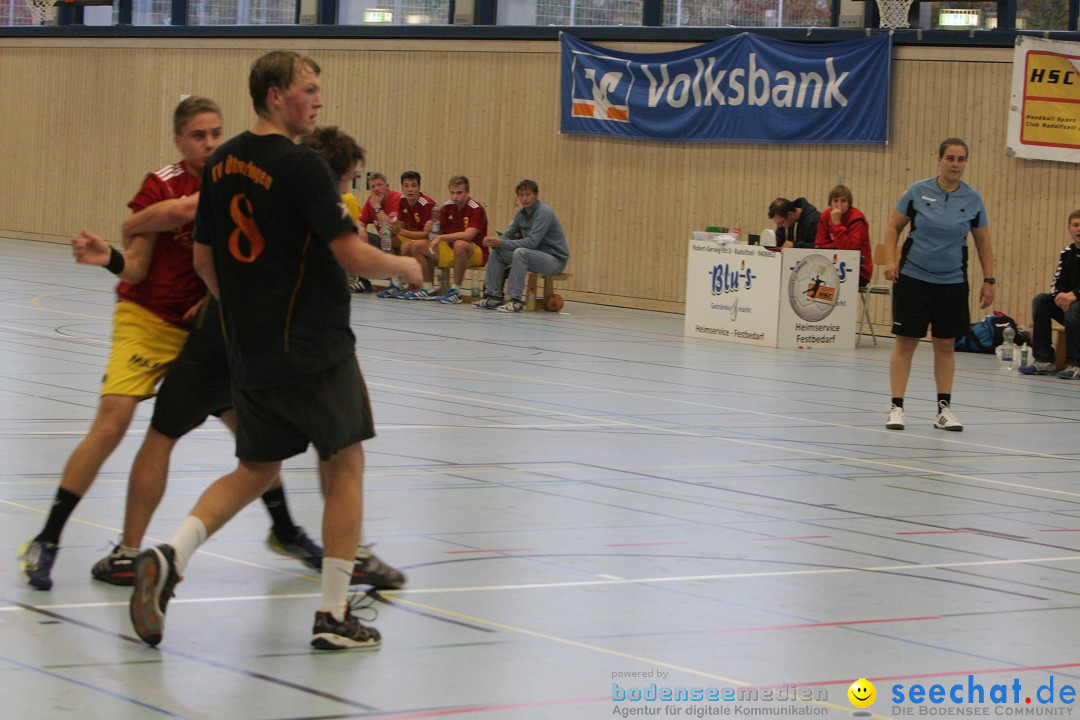 Handball Bodensee: HSC Radolfzell vs. TV Ueberlingen: Radolfzell, 20.10.13