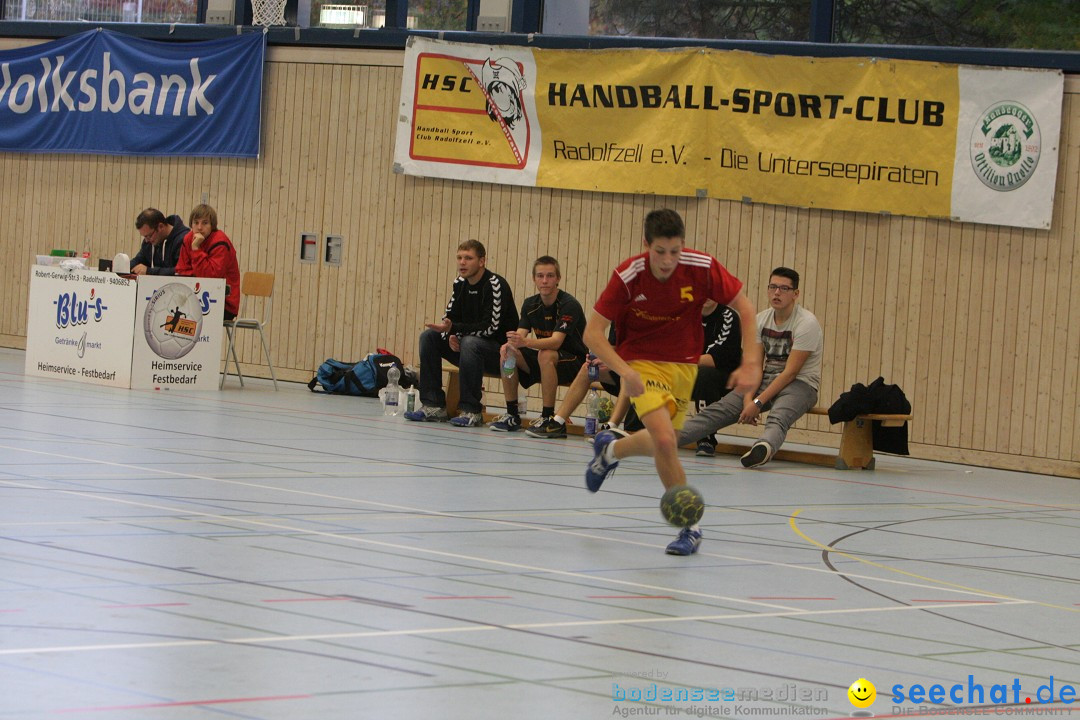 Handball Bodensee: HSC Radolfzell vs. TV Ueberlingen: Radolfzell, 20.10.13