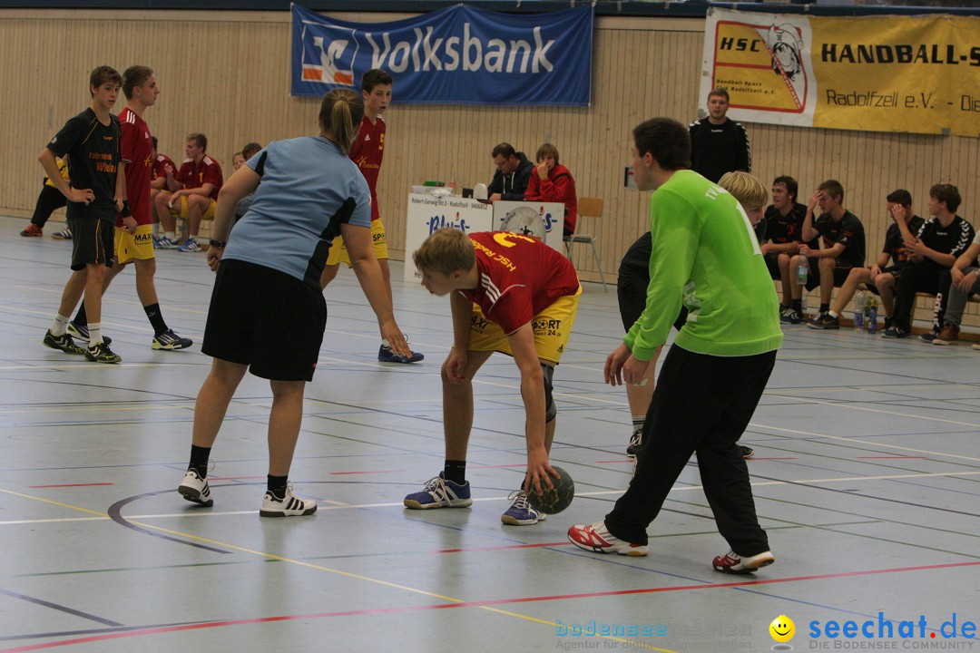 Handball Bodensee: HSC Radolfzell vs. TV Ueberlingen: Radolfzell, 20.10.13