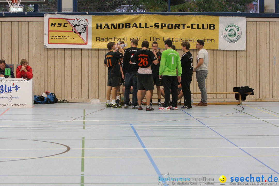 Handball Bodensee: HSC Radolfzell vs. TV Ueberlingen: Radolfzell, 20.10.13