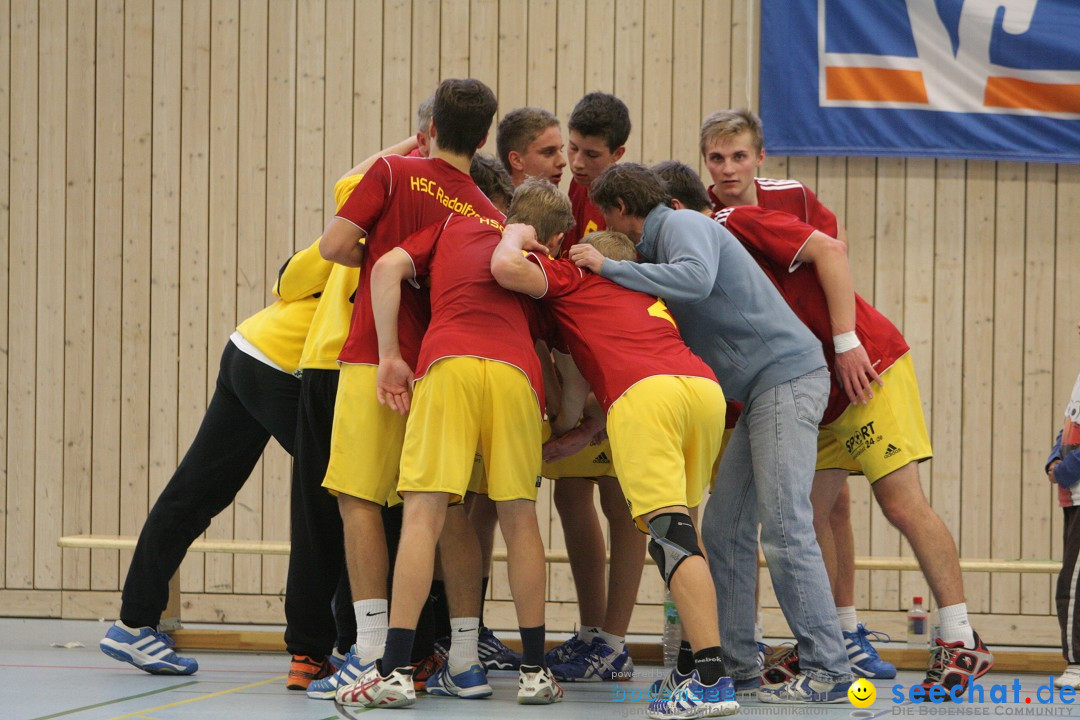 Handball Bodensee: HSC Radolfzell vs. TV Ueberlingen: Radolfzell, 20.10.13