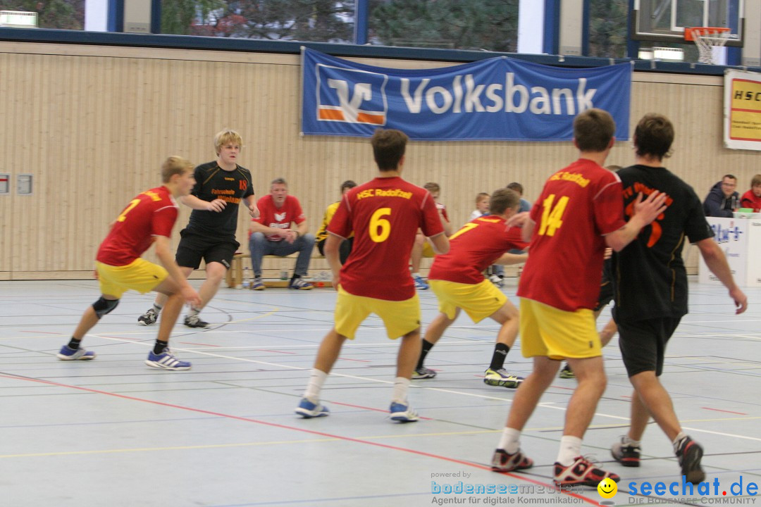 Handball Bodensee: HSC Radolfzell vs. TV Ueberlingen: Radolfzell, 20.10.13