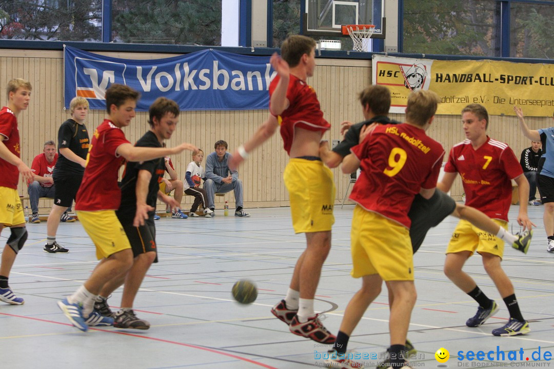 Handball Bodensee: HSC Radolfzell vs. TV Ueberlingen: Radolfzell, 20.10.13