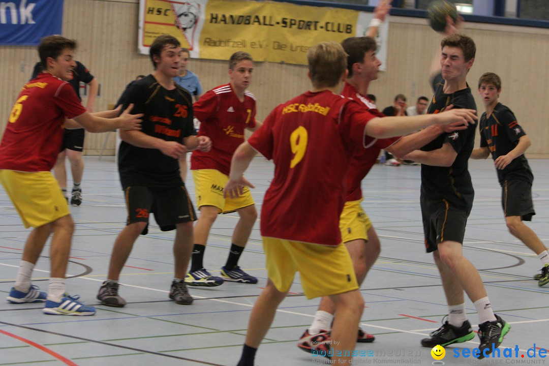 Handball Bodensee: HSC Radolfzell vs. TV Ueberlingen: Radolfzell, 20.10.13