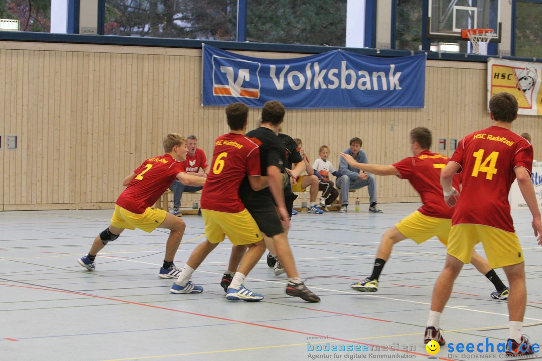 Handball Bodensee: HSC Radolfzell vs. TV Ueberlingen: Radolfzell, 20.10.13